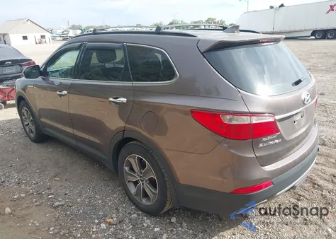 2013 Hyundai Santa Fe Gls from USA, damaged, VIN KM8SM4HF9DU025549